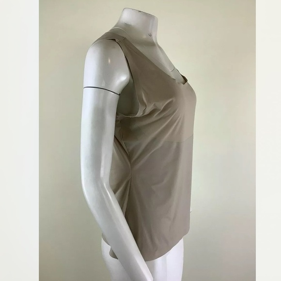 Spanx Sz 1X Thinstincts Tank Top In Brown Spandex Nylon Shapewear Layer - Picture 3 of 6
